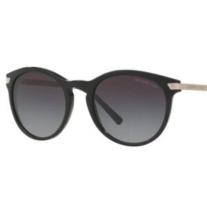 Michael Kors MK2023 Adrianna III Sunglasses Black / Light Grey Lens 53mm